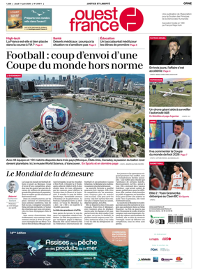 Cover of Ouest France (Orne)