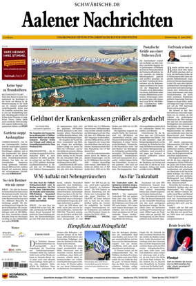 Cover of Aalener Nachrichten