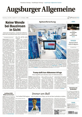 Cover of Augsburger Allgemeine (Land West)