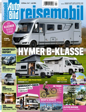 Cover of Auto BILD Reisemobil