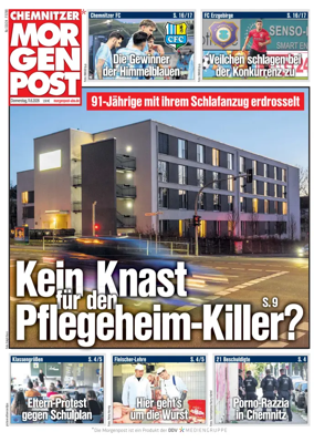 Cover of Chemnitzer Morgenpost