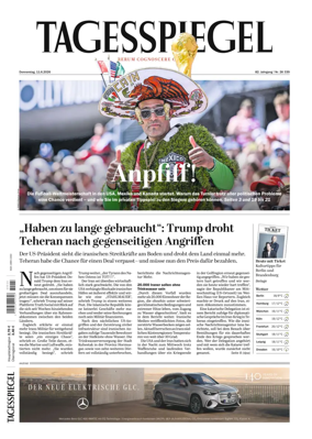 Cover of Der Tagesspiegel