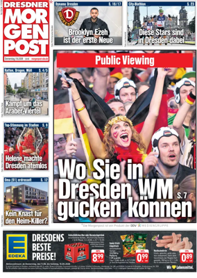 Cover of Dresdner Morgenpost