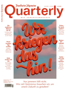 Cover of Frankfurter Allgemeine Quarterly