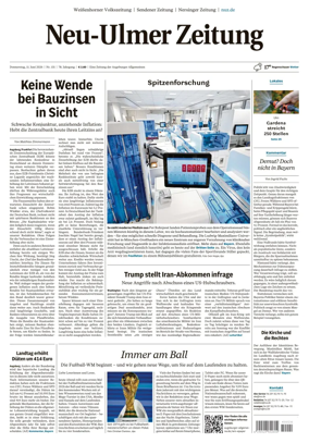 Cover of Neu-Ulmer Zeitung
