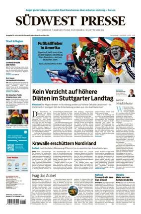 Cover of Sudwest Presse