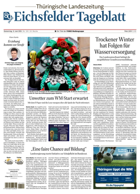 Cover of Thuringische Landeszeitung (Eichsfeld)