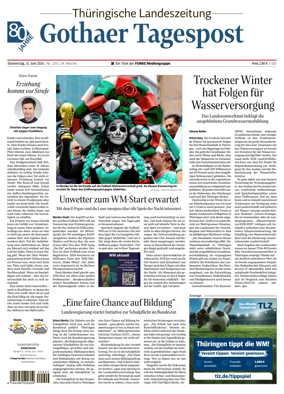 Cover of Thuringische Landeszeitung (Gotha)