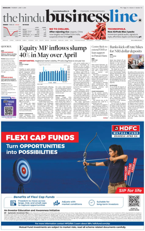 Cover of BusinessLine (Bangalore)