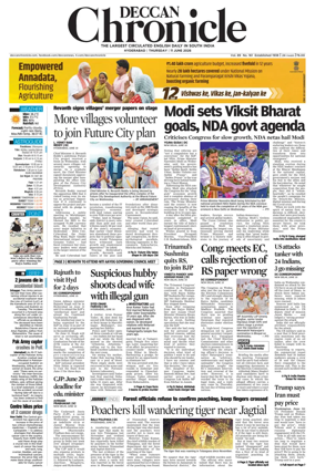 Cover of Deccan Chronicle