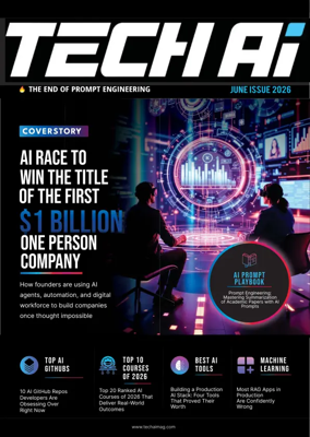 Cover of Tech AI Magazine
