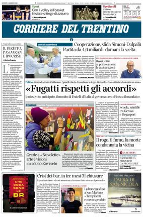 Cover of Corriere del Trentino