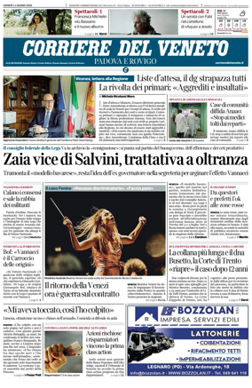 Cover of Corriere del Veneto (Padova e Rovigo)