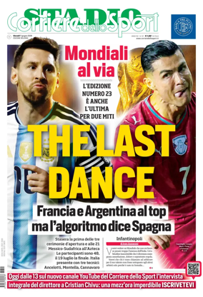 Cover of Corriere dello Sport Stadio (Bologna)