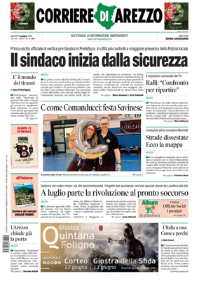 Cover of Corriere di Arezzo