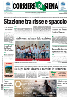 Cover of Corriere di Siena