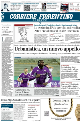 Cover of Corriere Fiorentino