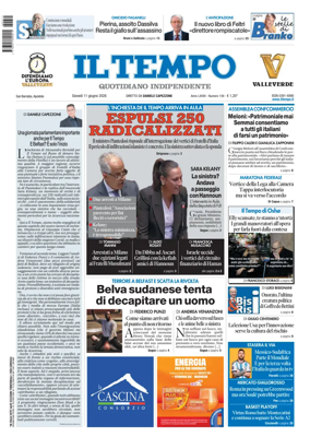 Cover of Il Tempo (Nazionale)