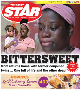 Cover of The Star (Jamaica)