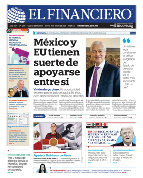 Cover of El Financiero