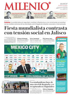 Cover of Milenio Jalisco