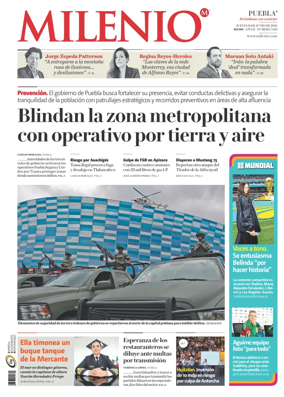 Cover of Milenio Puebla