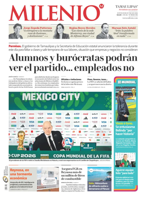Cover of Milenio Tamaulipas