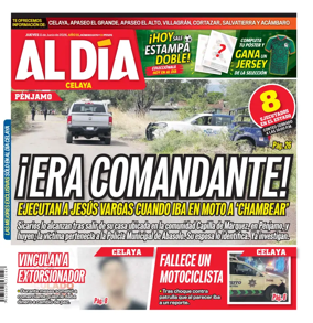Cover of Periodico Al Dia (Celaya)