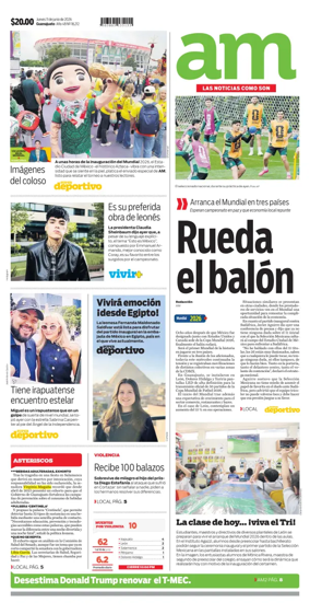 Cover of Periodico AM (Leon)