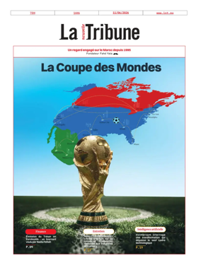 Cover of La Nouvelle Tribune