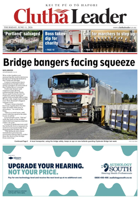 Cover of Clutha Leader