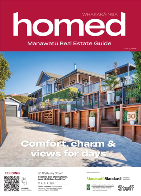 Cover of Homed Manawatu Standard