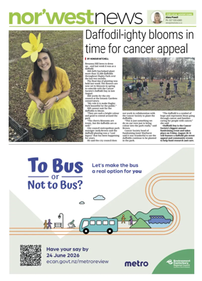Cover of Nor West News (Christchurch)