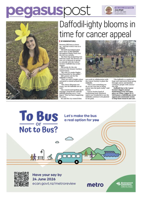 Cover of Pegasus Post (Christchurch)