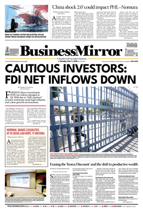 Cover of BusinessMirror