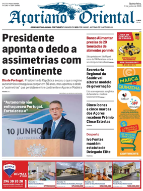 Cover of Acoriano Oriental