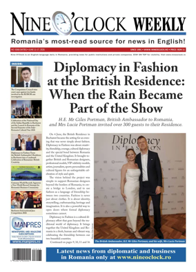 Cover of Nine o clock Weekly (Romania)