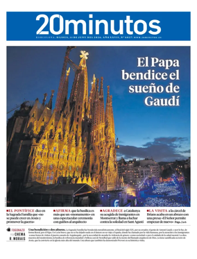 Cover of 20 Minutos Barcelona