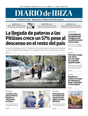 Cover of Diario de Ibiza