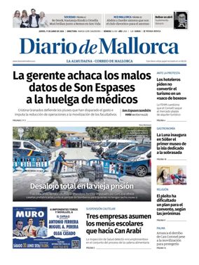 Cover of Diario de Mallorca