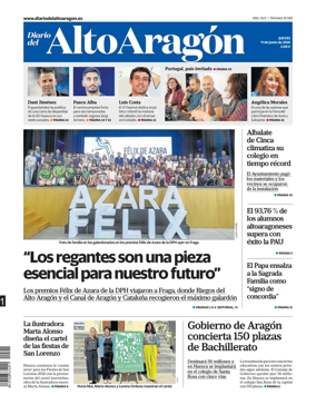 Cover of Diario del Alto Aragon