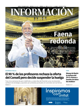 Cover of Diario Informacion