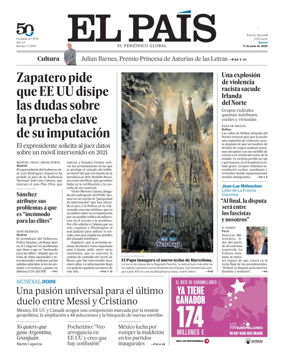 Cover of EL PAIS Andalucia
