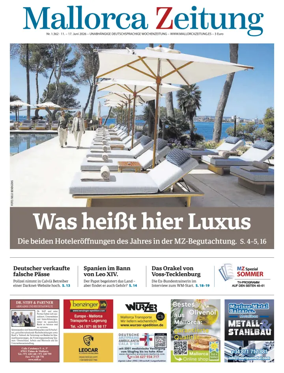 Cover of Mallorca Zeitung