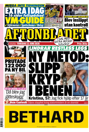Cover of Aftonbladet