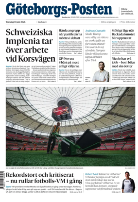 Cover of Goteborgs-Posten