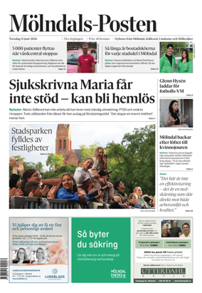 Cover of Molndals-Posten