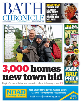 Cover of Bath Chronicle