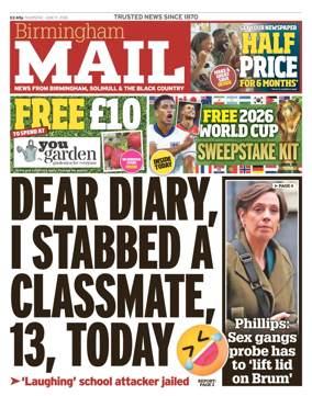 Cover of Birmingham Mail