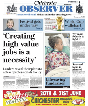 Cover of Chichester Observer